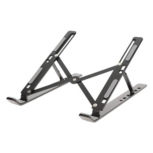 オウルテック(OWLTECH) OWL-PCSTD03-BK ブラック ノートPC/タブレット用 アルミスタンド 折り畳み式 17.3インチまで対応