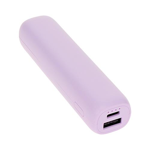 オウルテック(OWLTECH) OWL-LPB3351-PU パープル 小型軽量モバイルバッテリー USB Type-A出力 3200mAh