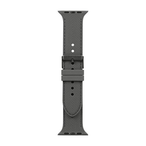 オウルテック(OWLTECH) OWL-TACAWBL03-GY チャコールグレー Apple Watch 42/44/45/46/49mm 用 レザーライクシリコンバンド TACTIX タクトナイン
