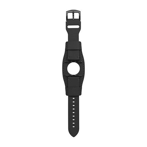 オウルテック(OWLTECH) OWL-TACAWBL04-BK ブラック Apple Watch 42/44/45/46/49mm 用 パイロットレザーストラップ TACTIX タクトナイン