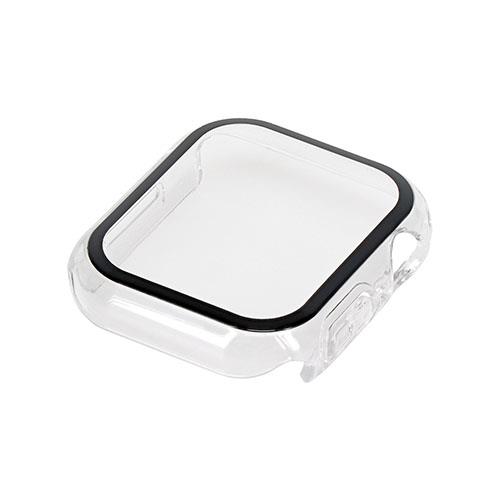 オウルテック(OWLTECH) OWL-AWCVMIN41-CL クリア Apple Watch 9/8/7用 41mm 画面保護ガラス一体型ケース Mignonne ミニョン