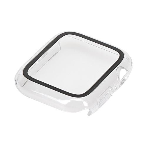 オウルテック(OWLTECH) OWL-AWCVTAC44-CL クリア Apple Watch SE 第2世代/第1世代 /6/5/4用 44mm 画面保護ガラス一体型ケース TACTIX