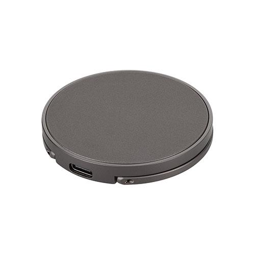 オウルテック(OWLTECH) OWL-MW01-GM ガンメタル スマホリング搭載 厚さ約9.7mm 15W急速充電対応 マグネットワイヤレス充電器