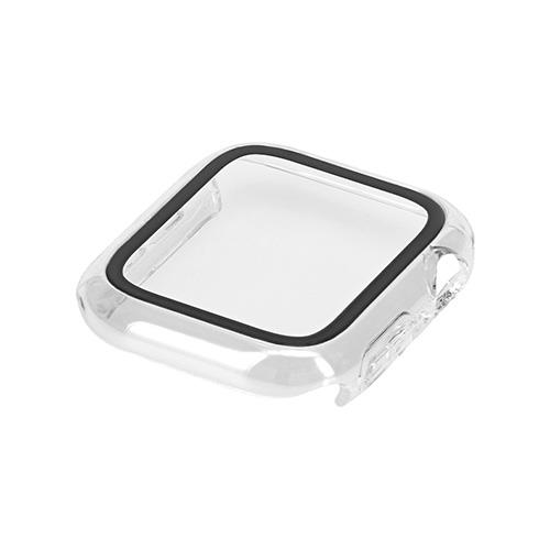 オウルテック(OWLTECH) OWL-AWCVMIN42-CL クリア Apple Watch 10用 42mm 画面保護ガラス一体型ケース Mignonne ミニョン