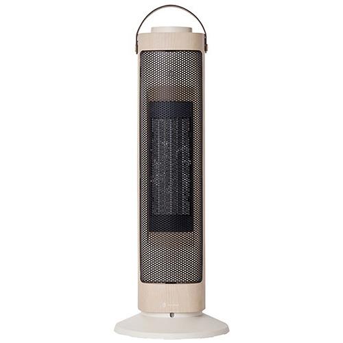 Life on Products(ライフオンプロダクツ) LCAWA006-WW ホワイトウッド タワー型セラミックファンヒーター&ファン Premium WOOD