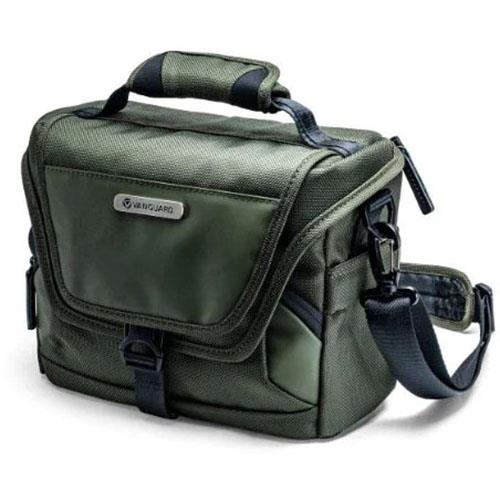 バンガード(VANGUARD) VEO-SELECT-22S-GR グリーン 小型 ショルダーバッグ 一眼レフカメラ 機材収納