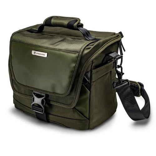 バンガード(VANGUARD) VEO-SELECT-28S-GR グリーン 中型 ショルダーバッグ 一眼レフカメラ 機材収納