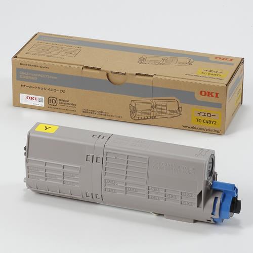 OKI TC-C4BY2 純正 トナーカートリッジ イエロー 大
