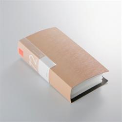 バッファロー(BUFFALO) BSCD01F72BG ベージュ CD/DVDファイルケース ブックタイプ 72枚収納