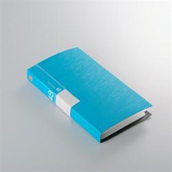 バッファロー(BUFFALO) BSCD01F48BL ブルー CD/DVDファイルケース ブックタイプ 48枚収納