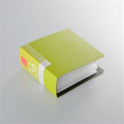 バッファロー(BUFFALO) BSCD01F36GR グリーン CD/DVDファイルケース ブックタイプ 36枚収納