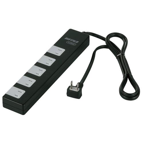 バッファロー(BUFFALO) 2ピン式電源タップ 10個口 1.5m BSTAPSD21015BK ブラック