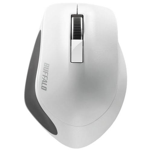 バッファロー(BUFFALO) BSMBW300MWH ホワイト USB ワイヤレスBlueLEDマウス 無線2.4GHz接続 3ボタン
