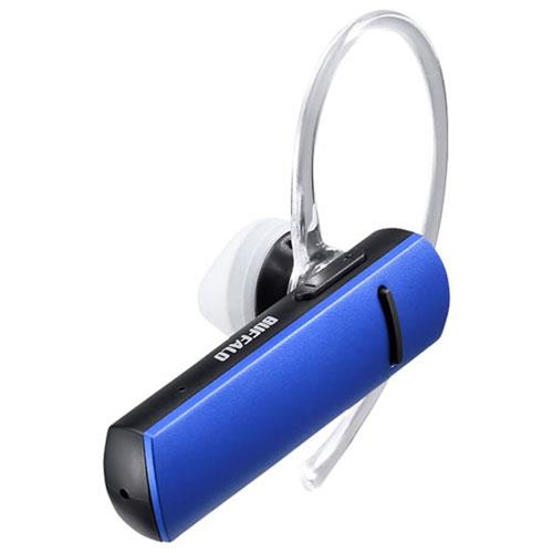 バッファロー(BUFFALO) BSHSBE200BL ブルー Bluetooth4.0対応 片耳ヘッドセット