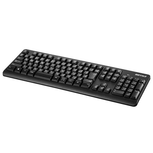 バッファロー(BUFFALO) BSKBB100BK ブラック 無線キーボード 日本語配列