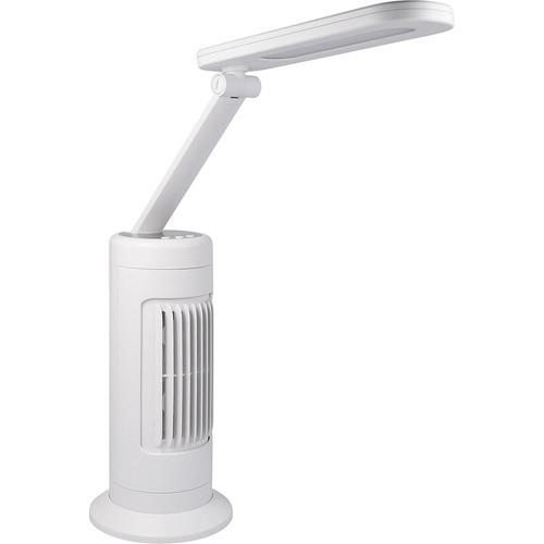 ジェントス(GENTOS) DK-R114WH ホワイト 眼のことを考えたデスクライト ファン付LEDデスクライト