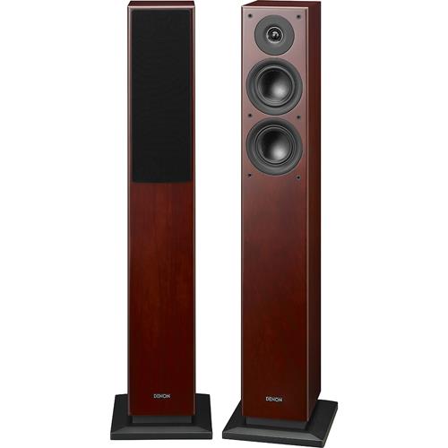 DENON(デノン) SC-T37-M 木目 トールボーイスピーカー 1台 【2本同時購入をお願いします】