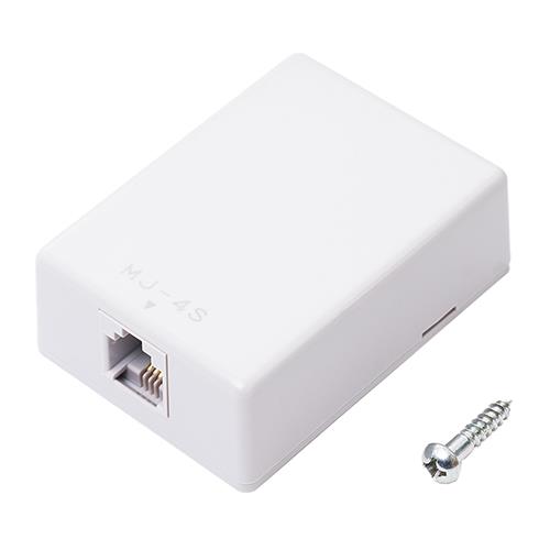 ミヨシ DA-R40-GY グレー ローゼット 6極4芯タイプ