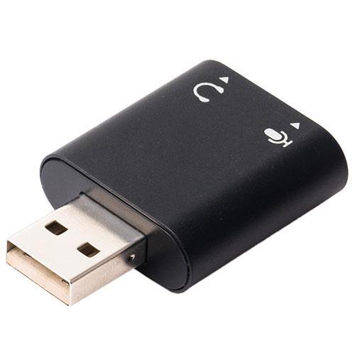 ミヨシ PAA-U3P ブラック オーディオ変換アダプタ