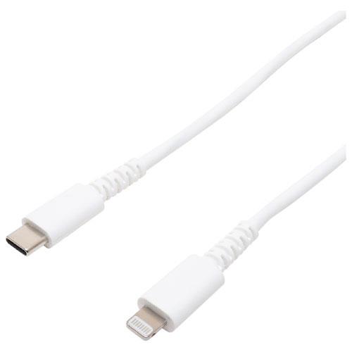 ミヨシ SCL-YS20/WH 超高耐久Lightning- Type-Cケーブル 2m