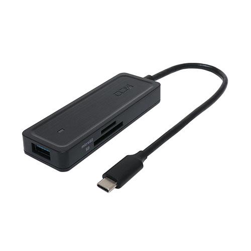 ミヨシ USH-10G2C-BK ブラック USB3.2 Gen2対応USBハブ 4ポート