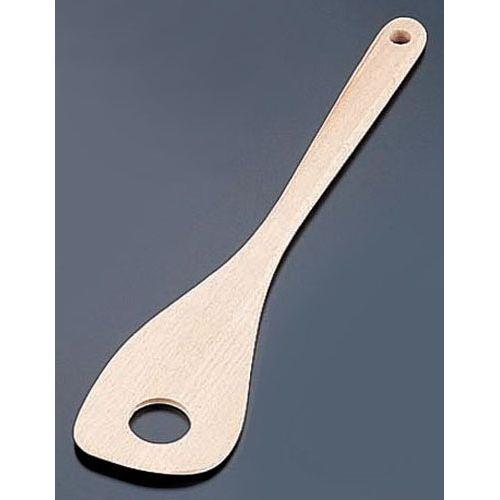 スワンソン商事 木製 調理ヘラ 穴明 05902 ブナ材