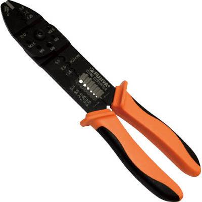 フジ矢 FA106 万能電工ペンチ 220mm ファストン・裸端子用