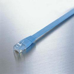 エレコム(ELECOM) LD-CTFS/BU20 ブルー LANケーブル カテゴリー5対応 フラット 20m