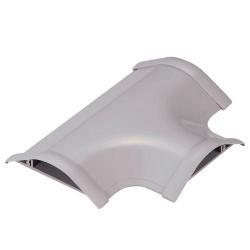 エレコム(ELECOM) LD-GAT57/LG グレー 床用モール T型分岐 幅75mm