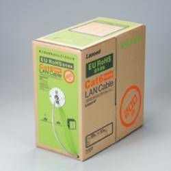 エレコム(ELECOM) LD-CT6/LG100/RS ライトグレー LANケーブル カテゴリー6対応 100m