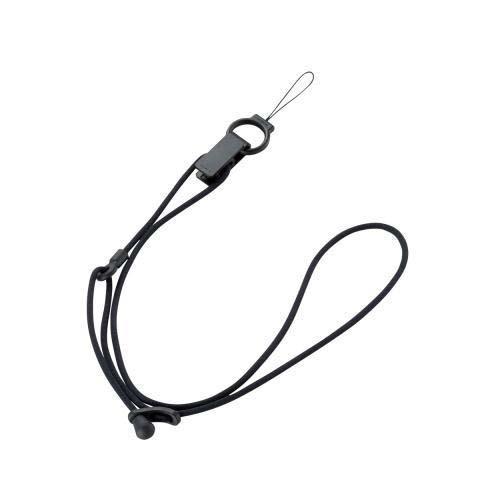 エレコム(ELECOM) DGS-010BK ブラック デジタルカメラ用ネックストラップ 着脱式