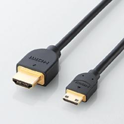 エレコム(ELECOM) DH-HD14EM30BK ブラック イーサネット対応 HDMI-Miniケーブル 3m
