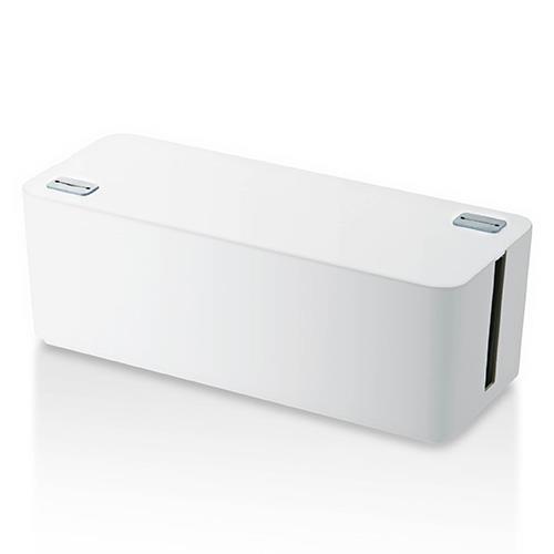 エレコム(ELECOM) EKC-BOX001WH ホワイト ケーブルボックス 6個口