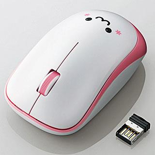 エレコム(ELECOM) M-IR07DRSPN ピンク 2.4GHz接続 赤外線LED 3ボタン