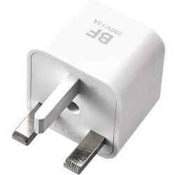 エレコム(ELECOM) T-HPABFWH ホワイト 海外用変換プラグ BFタイプ