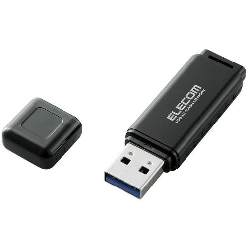 エレコム(ELECOM) MF-HSU3A64GBK ブラック USB3.0/2.0メモリ 64GB