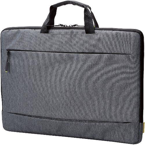 エレコム(ELECOM) BM-IBCH15GY PC用ｲﾝﾅｰﾊﾞｯｸﾞ 取っ手付き ｶｼﾞｭｱﾙ 15.6ｲﾝﾁ ｸﾞﾚｰ