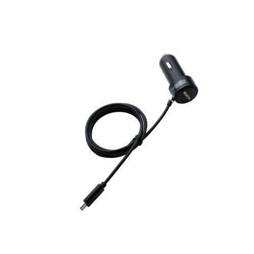 エレコム(ELECOM) MPA-CCC03BK 車載充電器 2.4A・Type-C