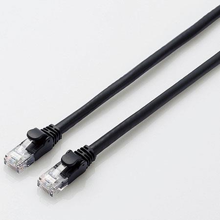 エレコム(ELECOM) LD-GPA/BK2 ブラック カテゴリー6A対応LANケーブル 2m