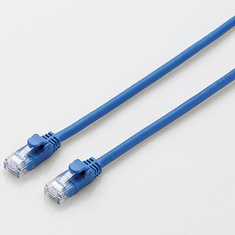 エレコム(ELECOM) LD-GPAY/BU20 ブルー カテゴリー6A対応LANケーブル やわらか 20m