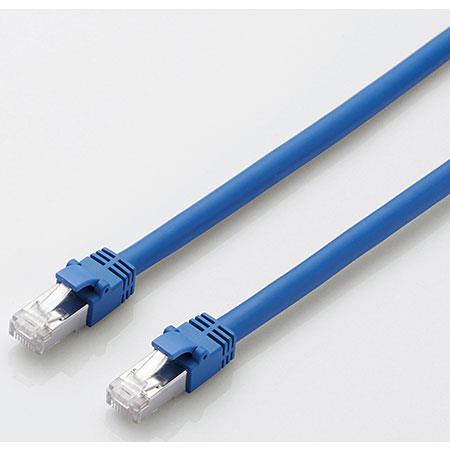 エレコム(ELECOM) LD-TWS/BU3 ブルー カテゴリー7対応LANケーブル 3m