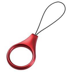 エレコム(ELECOM) P-STFALRD レッド スマートフォン用フィンガーストラップ