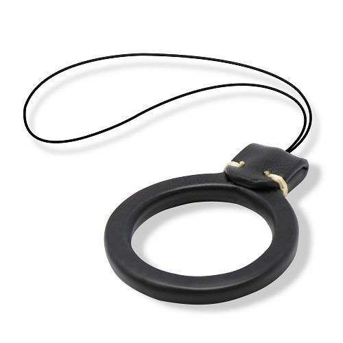 エレコム(ELECOM) P-STFPLIBK ブラック スマートフォンアクセサリー フィンガーストラップ