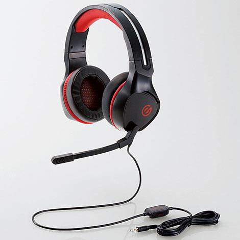 エレコム(ELECOM) HS-G01BK ブラック ゲーミングヘッドセット