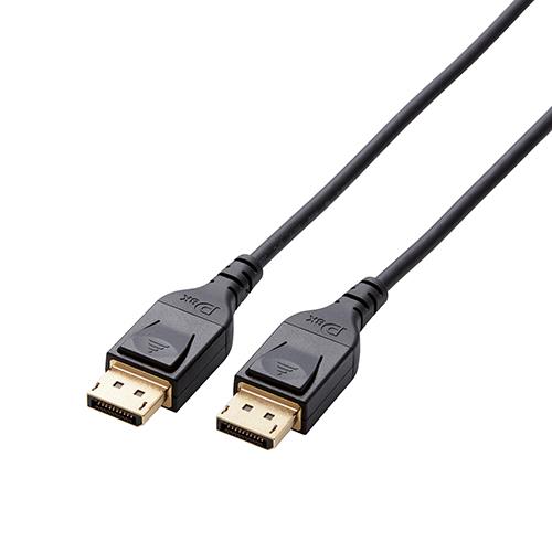 エレコム(ELECOM) CAC-DP1420BK ブラック DisplayPort TM 1.4対応ケーブル 2.0m
