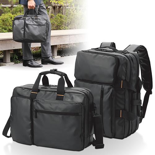 エレコム(ELECOM) BM-F04XBK ブラック 3WAYビジネスバッグ ショルダー+背負い+手提げ