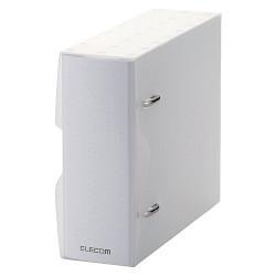 エレコム(ELECOM) CCD-BC02CR クリア ファイル DVD CD不織布ケース 2穴リング式トレイ専用 1冊