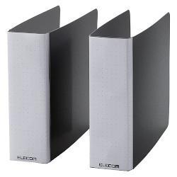 エレコム(ELECOM) CCD-B01WBK ブラック ファイル DVD CD不織布ケース専用 2冊