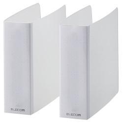 エレコム(ELECOM) CCD-B01WCR クリア ファイル DVD CD不織布ケース専用 2冊