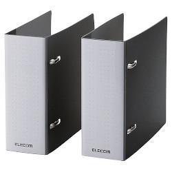 エレコム(ELECOM) CCD-B02WBK ブラック ファイル DVD CD不織布ケース専用 2冊